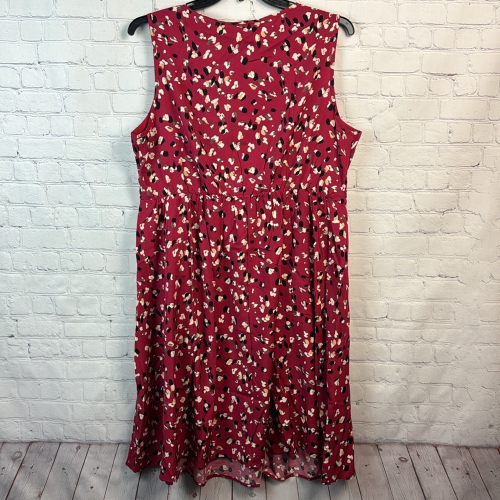 BloomChic Pink Floral Midi Dress - Picture 6 of 6